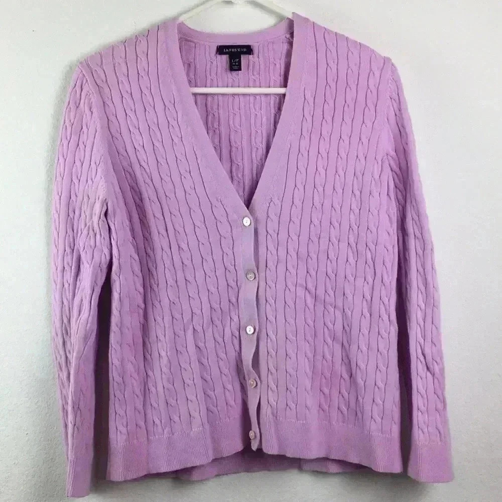 Lands End Button Down Size 14-16 L/P